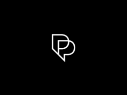 property point logo presented in inverted colours
