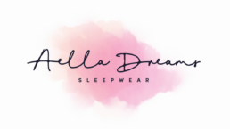 the full colour version of the aella dreams logo - a fashion logo design project by nstudio