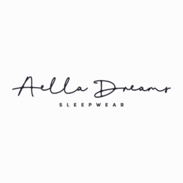 aella dreams logo presented in black on white