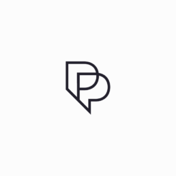 property point logo presented in black on white