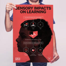 infographic poster design for the education sector