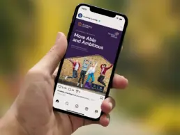instagram post mockup on mobile