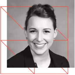 a portrait of the client, lucy slater