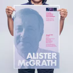 poster design for the university of oxford - alister mcgrath
