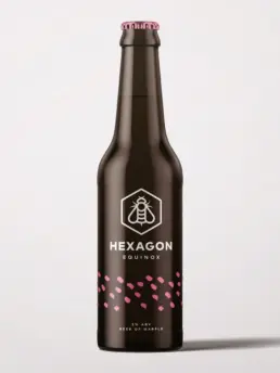 beer bottle mockup