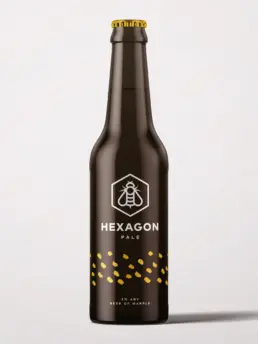 beer bottle mockup