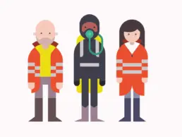 character designs using simple shapes as a base