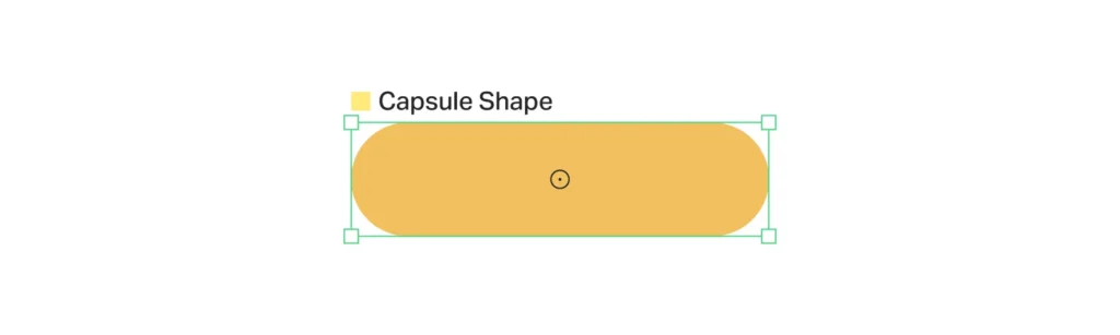 an example of a yellow capsule shape in cavalry