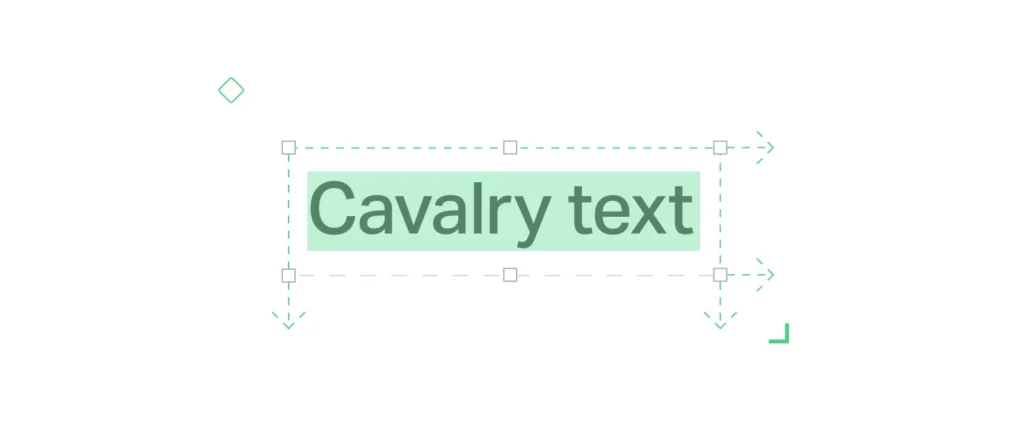 an example of a cavalry text box
